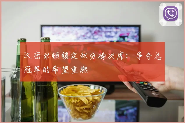 汉密尔顿锁定积分榜次席：争夺总冠军的希望重燃